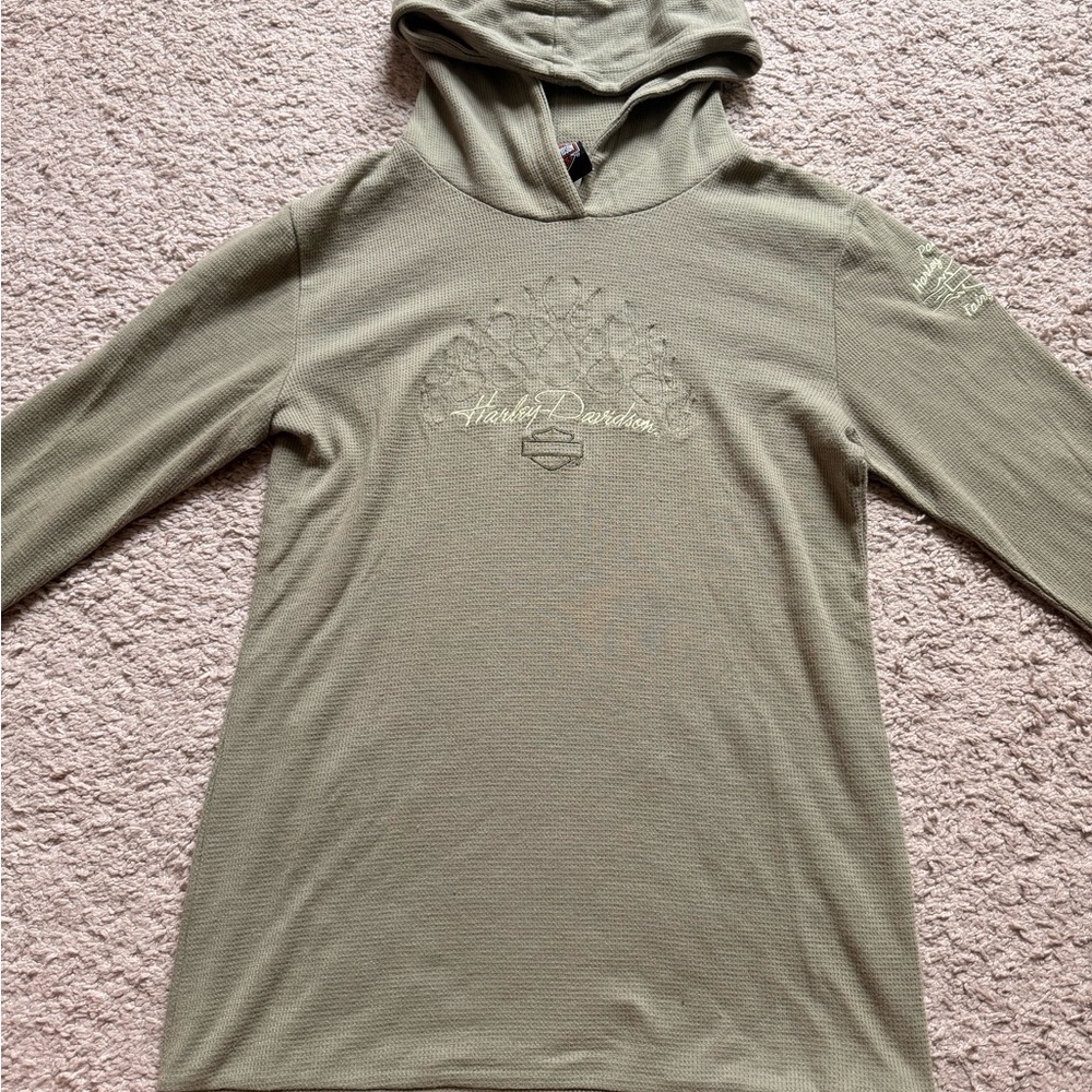 Harley-Davidson Sage Green Pullover